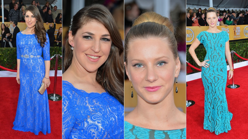 Illustration for article titled Classic Glamour and Fugly Failures at the SAG Awards